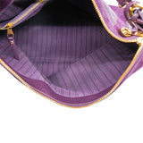 thumbnail Audacieuse MM Monogram Empreinte Aube Purple Suede/Calf GHW With Strap - L'UXE LINK