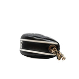 thumbnail Medium Black Lambskin Cannage Dior Vibe Hobo Bag GHW - L'UXE LINK