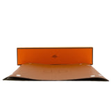 thumbnail Mises et Relances Desk mail tray in leather tc in gold and brown - L'UXE LINK