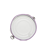 thumbnail painting box in leather purple/white phw - L'UXE LINK