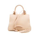 thumbnail Brillant MM Calfskin Leather In Beige Pink RGHW With Strap - L'UXE LINK