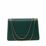 thumbnail serpentine MM green double flap ghw - L'UXE LINK