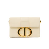 thumbnail 30 Montaigne White Box Leather Crossbody Bag GHW - L'UXE LINK