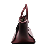thumbnail Tie Knot Taille Moyenne Cuir Tote Bag red - L'UXE LINK