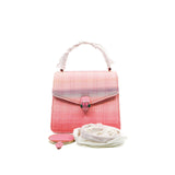 thumbnail Serpenti Forever Fukumi Shimura Limited Edition Flamingo Top Handle Handbag GHW - L'UXE LINK