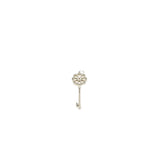thumbnail Bloom Platinum Diamond Key Pendant - L'UXE LINK