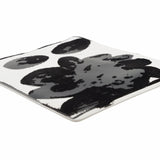 thumbnail clutch white patent with black flower - L'UXE LINK