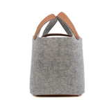 thumbnail picotin 18 in fabric grey with gold - L'UXE LINK