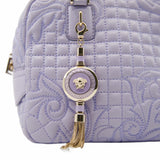 thumbnail versace tote leather purple phw - L'UXE LINK