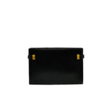 thumbnail New Pochette Manhattan Black Leather Bag GHW - L'UXE LINK