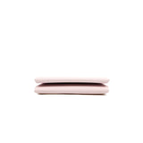 thumbnail Calvi Duo Card Wallet 09 Mauve Pale Epsom B Stamp - L'UXE LINK