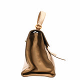 thumbnail Handbag leather beige ghw - L'UXE LINK