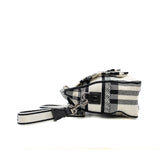 thumbnail small camp messenger bag in fabric black/white 2022