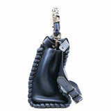 thumbnail peekaboo medium navy with twilly and strap PHW - L'UXE LINK