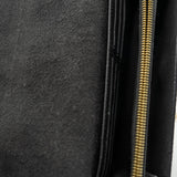 thumbnail Vavin chain Wallet in black leather ghw