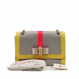 thumbnail Sweet Charity Shoulder Bag Patent Leather mix color ghw - L'UXE LINK