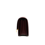 thumbnail small CLASSIC BAG IN BOX CALFSKIN BURGUNDY ghw - L'UXE LINK