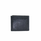 thumbnail small black leather wallet - L'UXE LINK