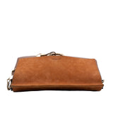 thumbnail faye medium large suede brown - L'UXE LINK