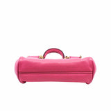 thumbnail Sicily bag in dauphine Small Pink calfskin GHW - L'UXE LINK