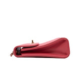 thumbnail Trendy CC Phone Holder Crossbody Bag Lambskin Pink GHW Seri 24 - L'UXE LINK