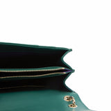 thumbnail serpentine MM green double flap ghw - L'UXE LINK