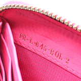 thumbnail zippy long wallet pink mix gold studs - L'UXE LINK