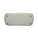 thumbnail Mini Bolide Evercolor Leather In 01 White/Lime U Stamp PHW - L'UXE LINK