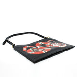 thumbnail shoulder bag snake print leather ghw - L'UXE LINK