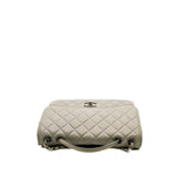 thumbnail Timeless In Grey Lambskin Leather Flap Bag PHW Seri 18 - L'UXE LINK
