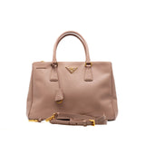 thumbnail Galleria Tote leather beige ghw - L'UXE LINK