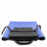 thumbnail BELT HANDBAG LEATHER black navy mix - L'UXE LINK
