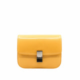 thumbnail celine box medium shiny surface cow leather yellow PHW - L'UXE LINK