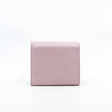 thumbnail Mania In Nude Pink/Pink Grained Calfskin Wallet PHW - L'UXE LINK