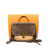 thumbnail marignan handbag in monogram&beige leather ghw
