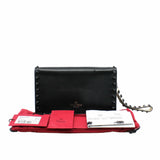thumbnail hangbag balck and white with rivet phw - L'UXE LINK