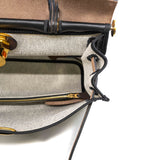 thumbnail Herbag Zip PM 31 Toile H Berline Vache Hunter Navy Ecru B Stamp - L'UXE LINK