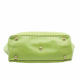 thumbnail tote medium bag with strap green ghw - L'UXE LINK