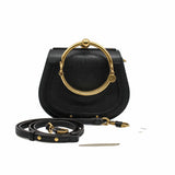 thumbnail Nile Crossbody Bag Small Leather Black GHW - L'UXE LINK