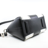 thumbnail Medium Antigona In Black/White Calfskin Handbag PHW - L'UXE LINK