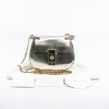 thumbnail mini silver drew side bag ghw - L'UXE LINK