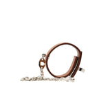 thumbnail Kelly Veau Swift In Brown Glove Clip PHW - L'UXE LINK