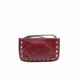 thumbnail valentino card holder leather red ghw - L'UXE LINK