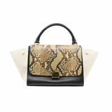 thumbnail trapeze handle bag small snake GHW - L'UXE LINK