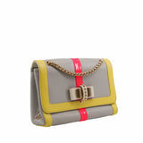 thumbnail Sweet Charity Shoulder Bag Patent Leather mix color ghw - L'UXE LINK