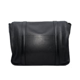thumbnail Steve Caporal Taurillon Clemence Messenger Bag Black PHW P Stamp - L'UXE LINK