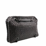 thumbnail Nero Intrecciato Nappa Chain DUO Bag Black PHW - L'UXE LINK