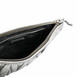 thumbnail clutch leather silver phw - L'UXE LINK