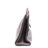 thumbnail Large Diorissimo In Burgundy Calfskin Leather GHW With Strap - L'UXE LINK