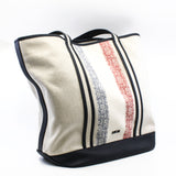 thumbnail Dior Homme Oblique Voyage In Multicolor Canvas Tote Bag With Strap - L'UXE LINK